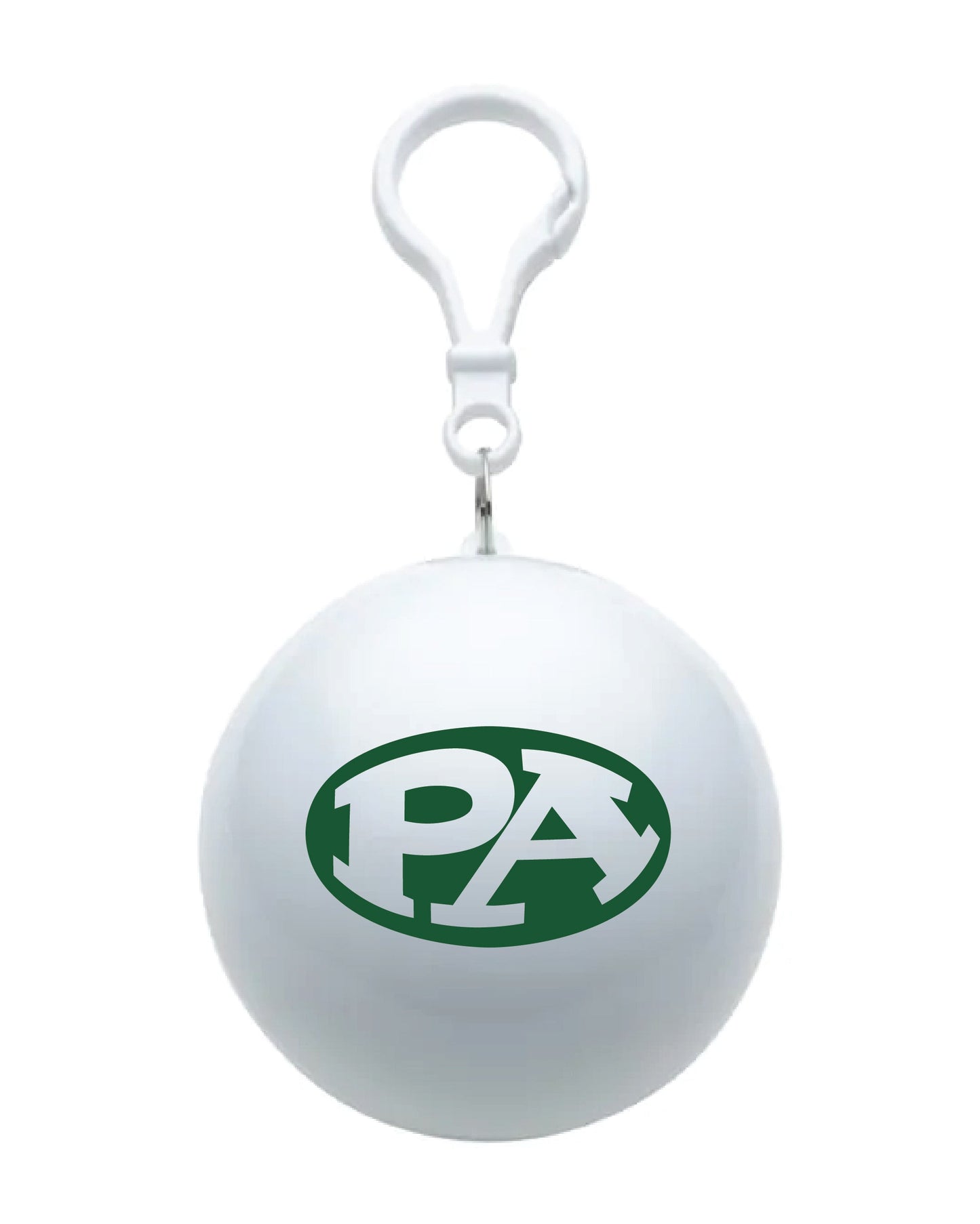 Portable Disposable Raincoat With Ball/Keychain