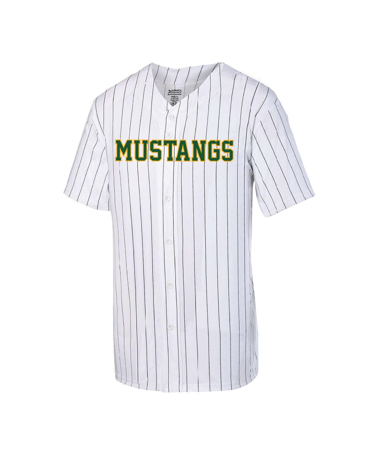 ADULT Augusta Sportswear Unisex Pin Stripe Baseball Jersey