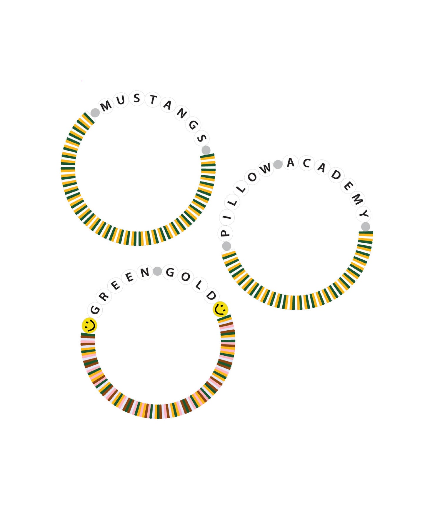 3 Pack of Friendship Bracelets