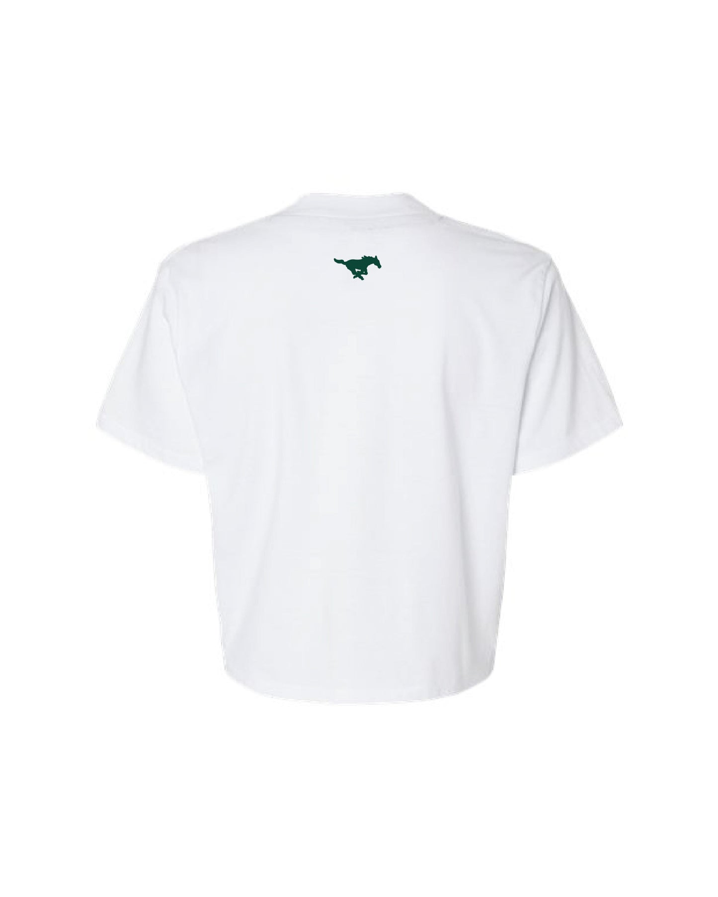 ADULT Ladies Go Mustangs Boxy Tee