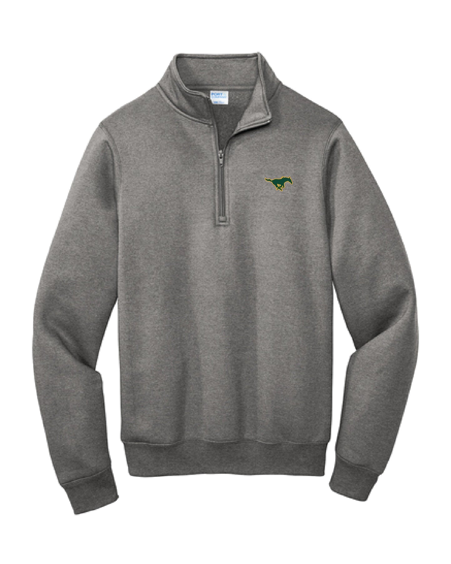 ADULT Core Fleece 1/4-Zip Pullover Sweatshirt - Graphite Heather
