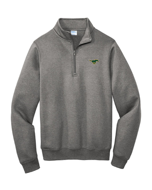 ADULT Core Fleece 1/4-Zip Pullover Sweatshirt - Graphite Heather