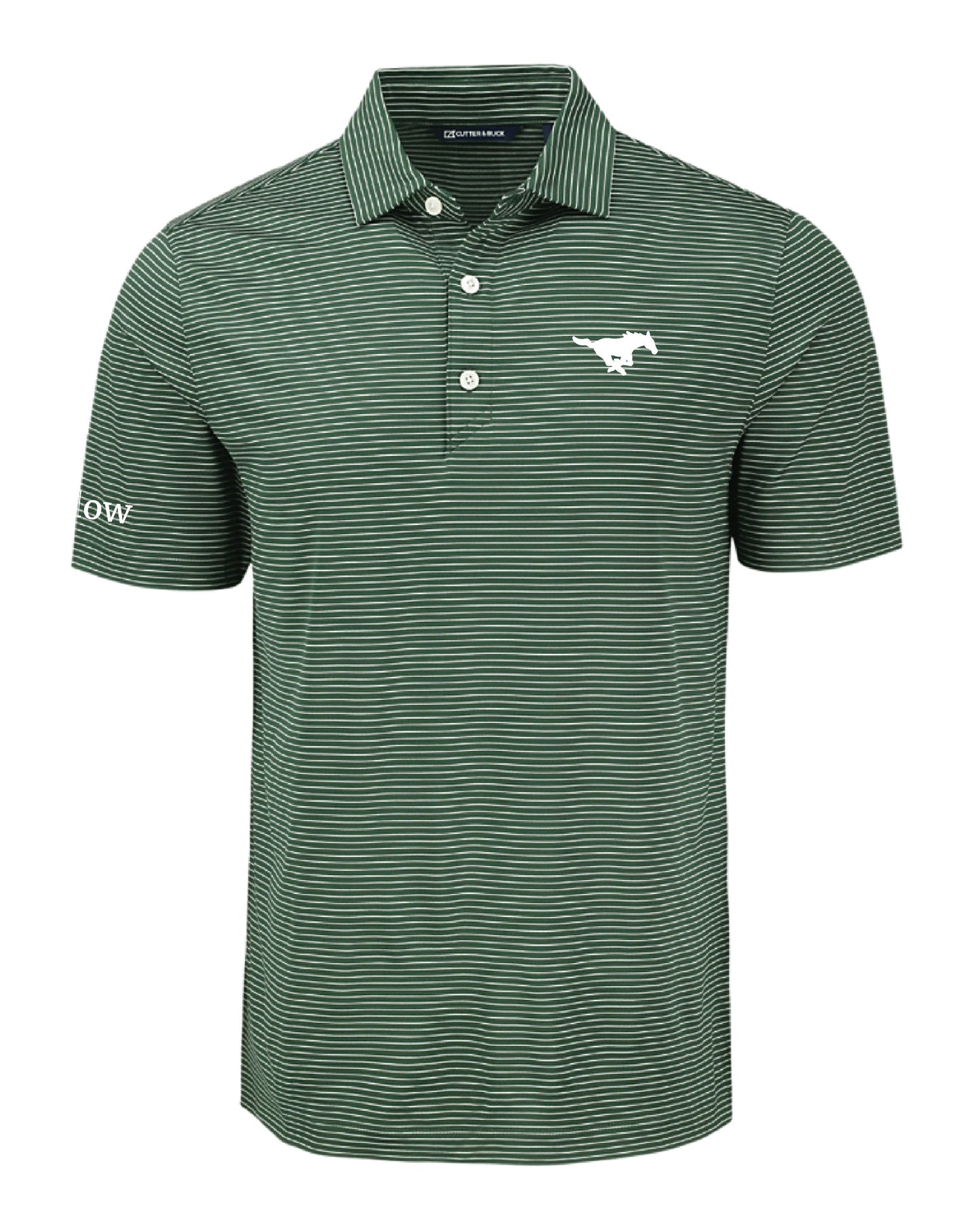 ADULT Fine Line Stripe Mens Polo