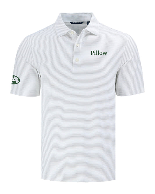 ADULT Fine Line Stripe Mens Polo