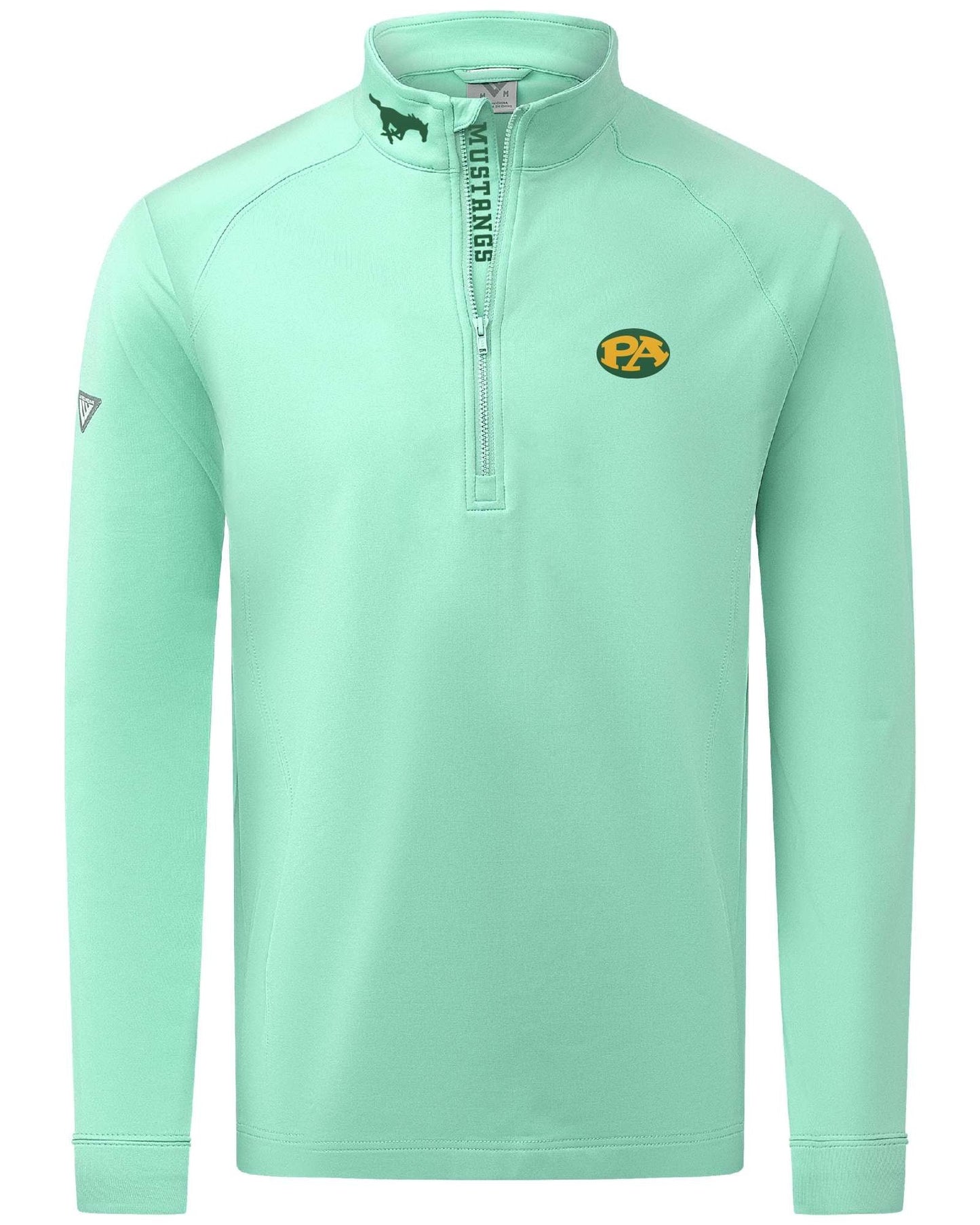 ADULT Men's Levelwear Calibre 1/4 Zip Pullover - Beach Glass