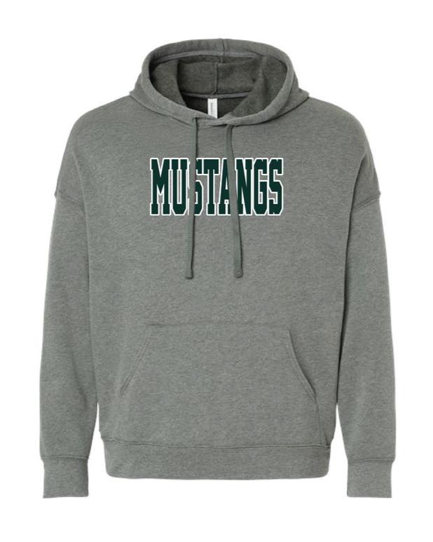 Adult Sponge Fleece Drop Shoulder Hoodie