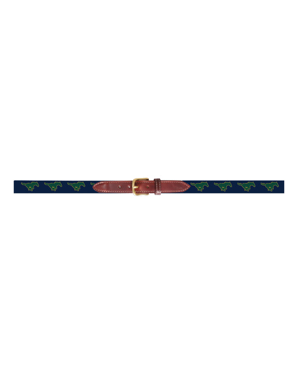 YOUTH Mustang Double Stitched Ribbon Tab Belt – PA Mustang Shop