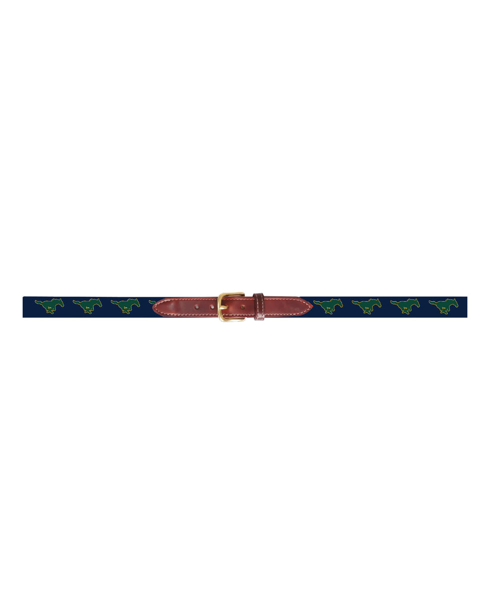 YOUTH Mustang Double Stitched Ribbon Tab Belt – PA Mustang Shop